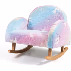 À propos de cet article 【Mouvement de Bascule Stable】La chaise à bascule pour enfants permet aux petits de se balancer d'avan ...