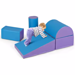 Description: Si vous cherchez un jeu sûr et amusant pour votre enfant bien aimé, cet ensemble de 5 pièces pour jouer et grimp ...