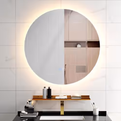 À propos de cet article 【Luminosité et Couleur Réglables】Vous pouvez régler la luminosité du miroir mural de 10 % à 100 % en  ...