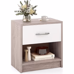 À propos de cet article 【Espace de Rangement Classifié】Cette table de nuit dispose d’un dessus spacieux pour garder les essen ...