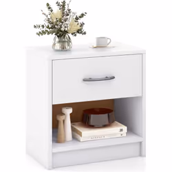 À propos de cet article 【Espace de Rangement Classifié】Cette table de nuit dispose d’un dessus spacieux pour garder les essen ...