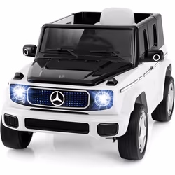 À propos de cet article 【Voiture sous licence Mercedes-Benz】Cette voiture électrique est dotée de lumières LED, d'un tableau  ...