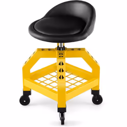 【Roue universelle】Faites l'expérience d'une mobilité inégalée avec notre tabouret de réparation flexible. Équipé de 4 roues u ...