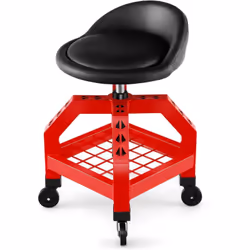 【Roue universelle】Faites l'expérience d'une mobilité inégalée avec notre tabouret de réparation flexible. Équipé de 4 roues u ...