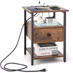 À propos de cet article 【Station de Charge】Cette table de chevet connectée est équipée d'un panneau de charge intégré. Elle c ...