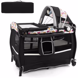 À propos de cet article 【Lit bébé polyvalent】Ce lit parapluie bébé est une solution polyvalente pour les parents occupés. Il  ...
