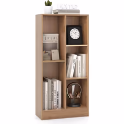 À propos de cet article 【5 Compartiments Ouverts】Cette bibliothèque comprend 5 cases ouvertes (2 grands et 3 petits cubes), a ...