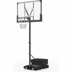À propos de cet article 【Hauteur ajustable】Notre panier de basketball portable peut être ajusté sans effort de 125 cm à 205 c ...