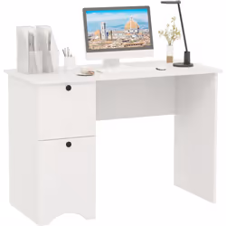 À propos de cet article 【Espace de Travail Spacieux】Ce bureau d'ordinateur dispose d'un grand plateau qui accueille facilemen ...