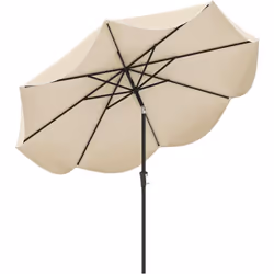 À propos de cet article 【Inclinaison à bouton-poussoir】Ce parasol de patio extérieur peut s'incliner de 25° vers la gauche ou ...