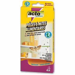 Piège à mites alimentaire - lot de 3