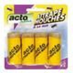 Attrape mouches - lot de 4 - à la glu
