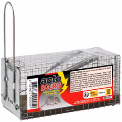 Cette nasse à souris ACTO est un outil incontournable pour contrôler et éliminer les rongeurs indésirables dans l'espace de v ...