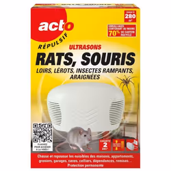 Répulsif Ultrasons - ACTO - Grande Surface 280m²