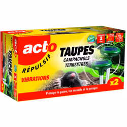 Dites adieu aux dégâts engendrés par les taupes et les campagnols terrestres dans vos espaces verts. Le RETRO Répulsif TAUPES ...