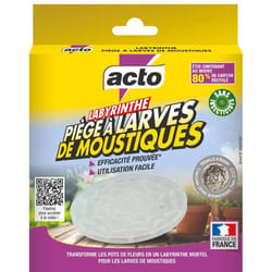 Acto Labyrinthe : Piège à Larves de Moustiques pour Jardins et Balcons-