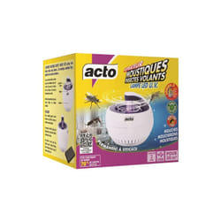Acto - Aspirateur moustiques insectes volants lampe led u.v.