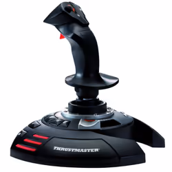 Thrustmaster T.Flight Stick X Noir, Rouge, Argent USB Joystick Analogique PC, Playstation 3 - Vue supplémentaire 5