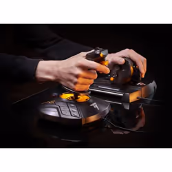 Thrustmaster T-16000M FCS Hotas Noir, Orange USB Joystick Analogique/Numérique MAC, PC - Vue supplémentaire 5