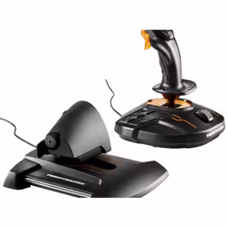 Thrustmaster T-16000M FCS Hotas Noir, Orange USB Joystick Analogique/Numérique MAC, PC - Vue supplémentaire 8