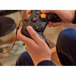Thrustmaster GP XID PRO eSport edition Noir, Orange Manette de jeu Analogique/Numérique PC - Vue supplémentaire 4