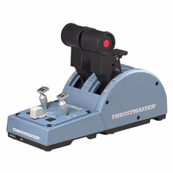 Thrustmaster TCA Quadrant Airbus Edition, simulation de vol, PC, Noir, Bleu, Windows 10, Windows 8, 450 g, 140 mm