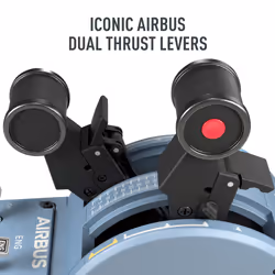 Thrustmaster TCA Quadrant Airbus Edition Noir, Bleu simulation de vol PC - Vue supplémentaire 7