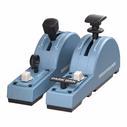 Thrustmaster TCA Quadrant Add-On Airbus Edition, simulation de vol, PC, Noir, Bleu, Windows 10, Windows 8, 45 mm, 225 mm