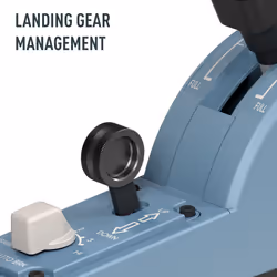 Thrustmaster TCA Quadrant Add-On Airbus Edition Noir, Bleu simulation de vol PC - Vue supplémentaire 8