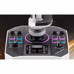 Thrustmaster Sol-R 2 HOSAS Space Sim Duo Noir, Blanc USB Manche à air Analogique/Numérique PC - Vue supplémentaire 6