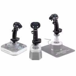 Thrustmaster Sol-R 3 AVA Add-On Grip Noir USB Manche à air Analogique/Numérique PC - Vue supplémentaire 3