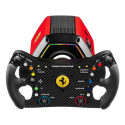 Thrustmaster T818 Ferrari 488 GT3 Simulator Noir, Rouge Volant + pédales PC
