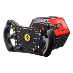 Thrustmaster T818 Ferrari 488 GT3 Simulator Noir, Rouge Volant + pédales PC - Vue supplémentaire 3