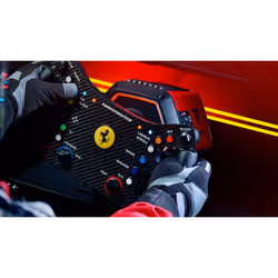 Thrustmaster T818 Ferrari 488 GT3 Simulator Noir, Rouge Volant + pédales PC - Vue supplémentaire 5