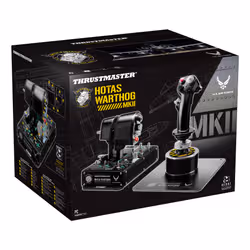 Thrustmaster HOTAS Warthog MKII Noir, Gris USB simulation de vol Numérique PC - Vue supplémentaire 8