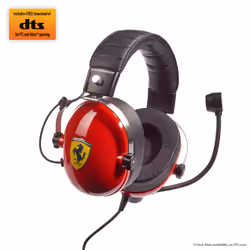 Thrustmaster T.Racing Noir, Rouge, Acier inoxydable, Jaune