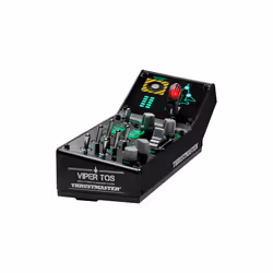 Thrustmaster VIPER Panel, Joystick + levier de commande du moteur, PC, Avec fil, USB, Noir, Cable