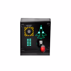 Thrustmaster VIPER Panel Noir USB Joystick + levier de commande du moteur PC