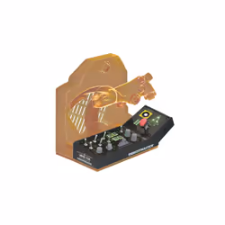 Thrustmaster VIPER Panel Noir USB Joystick + levier de commande du moteur PC - Vue supplémentaire 5