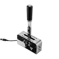 Thrustmaster 4060306 accessoire de jeux vidéo Noir, Argent USB Frein à main PC, PlayStation 4, PlayStation 5, Xbox One, Xbox One S, Xbox One X, Xbox Series S, Xbox Series X