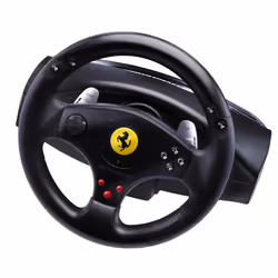 Thrustmaster Ferrari GT Experience, Volant + pédales, PC, Playstation 3, Croix directionnelle, Avec fil, Noir