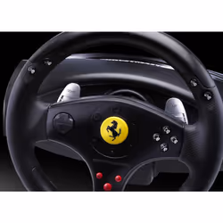 Thrustmaster Ferrari GT Experience Noir Volant + pédales PC, Playstation 3