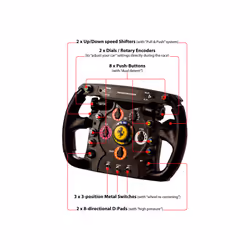 Thrustmaster Ferrari F1 Volant Analogique Sans Fil RF Noir PC PlayStation 3 - Vue supplémentaire 5