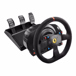 Thrustmaster T300 Ferrari Integral Racing Wheel Alcantara Edition, Volant + pédales, PC, PlayStation 4, Playstation 3, Croix  ...