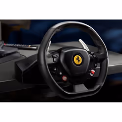 Thrustmaster T80 Ferrari 488 GTB Edition Noir Volant + pédales Numérique PC, PlayStation 4, PlayStation 5 - Vue supplémentaire 7