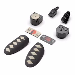 Thrustmaster eSwap Fighting Pack, PC, PlayStation 4, Kit de remplacement des palettes, Noir, Gris, Thrustmaster, 6 pièce(s)