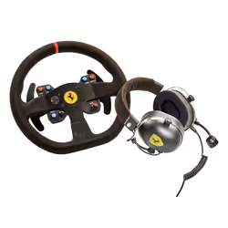Thrustmaster Race Kit Ferrari 599xx Evo Edition With Alcantara Noir Volant PC, Xbox One