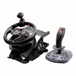 Thrustmaster T128 SimTask Farming Pack Noir Volant + pédales + levier de vitesse PC, PlayStation 4, PlayStation 5 - Vue supplémentaire 4
