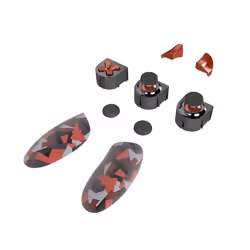 Thrustmaster Eswap X Red Color Pack, Module de manette de commande, PlayStation Classic, Noir, Rouge, Thrustmaster, 224 g, 76 ...