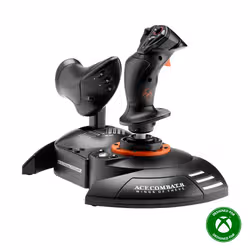 Thrustmaster T.Flight HOTAS NEO-X Ace Combat 8 Wings of Theve Edition Noir, Orange USB simulation de vol Analogique/Numérique PC, Xbox One, Xbox Series S, Xbox Series X - Vue supplémentaire 2